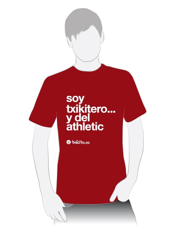 Camiseta "Soy txikitero… y del Athletic"